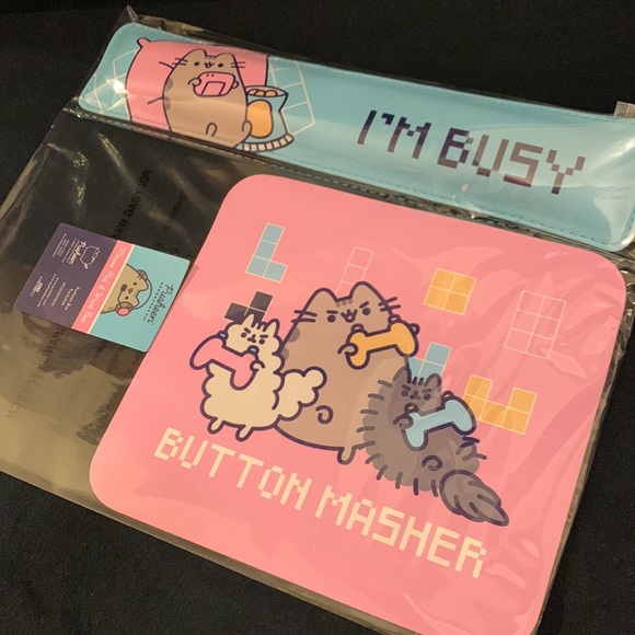 Pusheen Accessories - Pusheen mouse pad and wrist rest set NWT